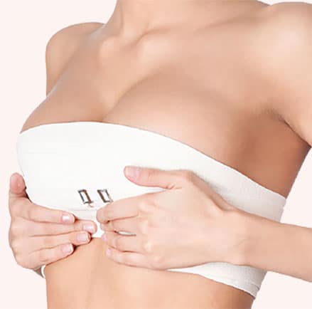 Female breast sagging. Health promotion and education for women